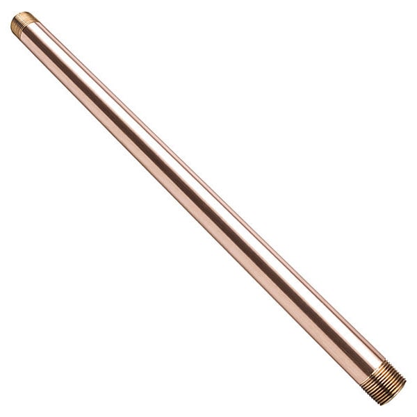 1" MNPT x 2 ft. TBE Red Brass Pipe Sch 80
