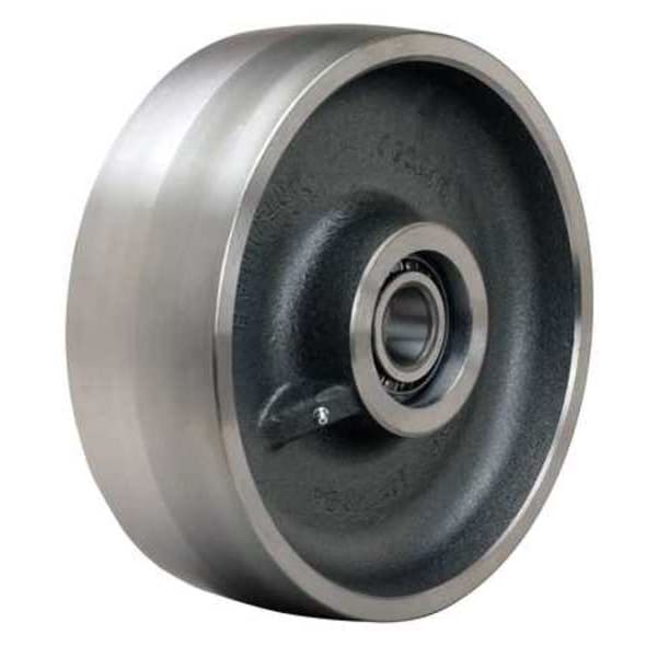 Caster Wheel, Steel, 10 in., 6500 lb.