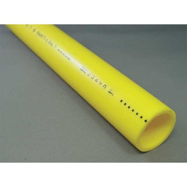 Gas Tubing, Yellow, 1.315 In OD, 500 Ft