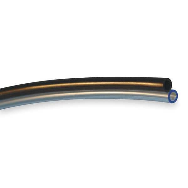 Poly Tubing, Straight, OD 1/2 In, 50 Ft