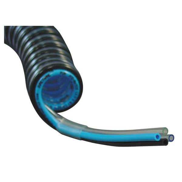 Poly Tubing, Spiral, OD 8mm, 840mm
