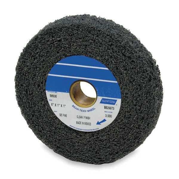 Convolute Wheel, Clean/Finish, 6x1x1, FN