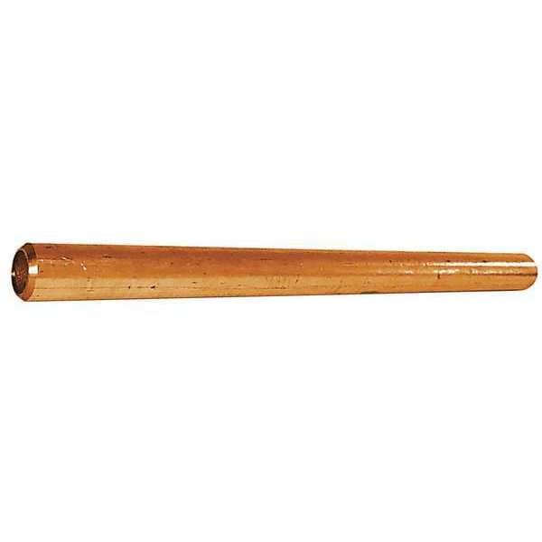 1" x 3 ft. Non-Threaded Red Brass Pipe Sch 40