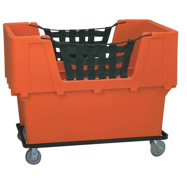 Cube Truck, LLDPE, Orange, 23.0 cu. ft.