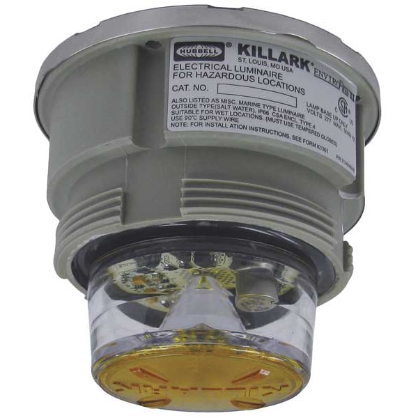 Strobe Light, LED, 120 to 240V AC, Not Applicable FPM, 4 3/4 in Dia.