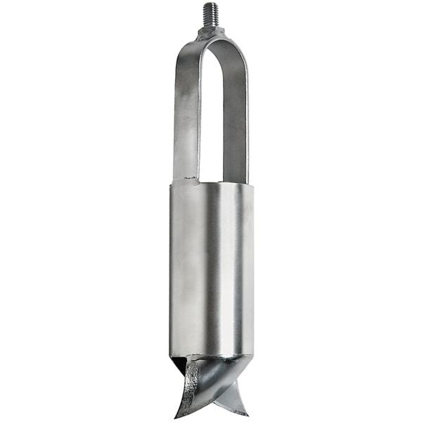 Auger, Sand, Dia 4 In, 5/8 In Thread