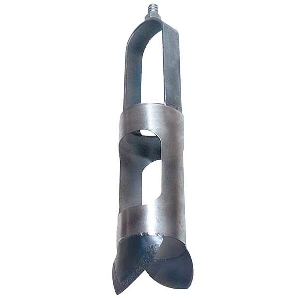 Auger, Mud, Dia 1 1/2 In, Quick Connect, SS