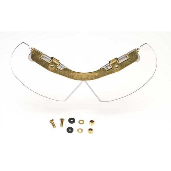Eye Shield Kit, Clear Visor, Polycarbonate, Anti-Fog Lens