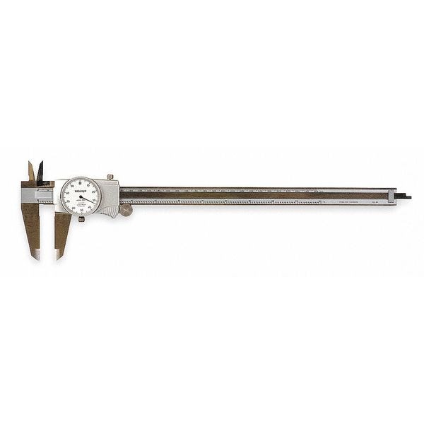 Dial Caliper, 0-12 In, Cert