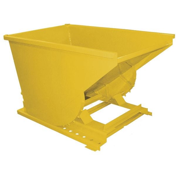 Self Dumping Hopper, Heavy Duty, Yellow