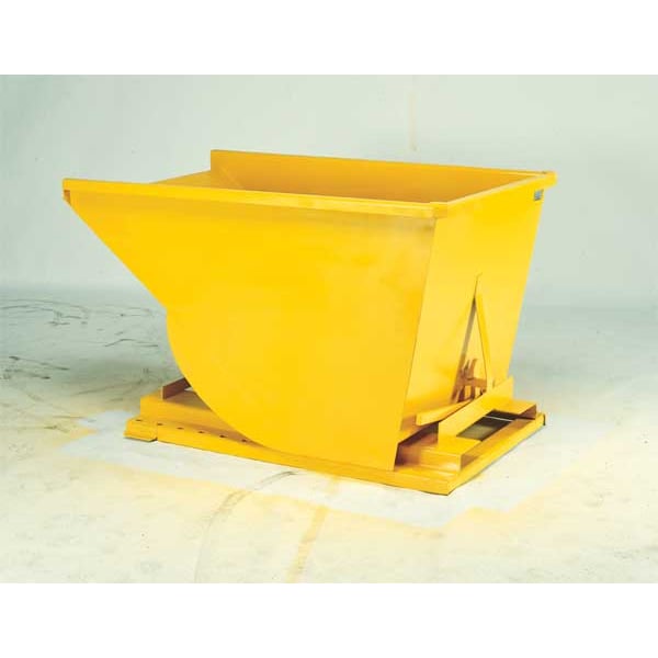 Self Dumping Hopper, Medium Duty, Gray