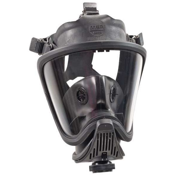 Full Face Respirator, Ultra Elite, Not Rated, Threaded, Size, L 0 Cartridges Included