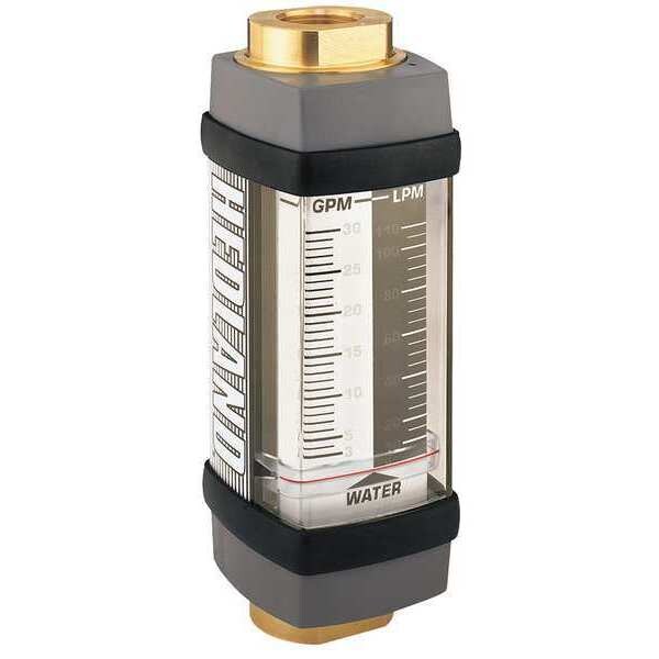 Flowmeter, GPM/LPM 3.0 - 30 / 10-115