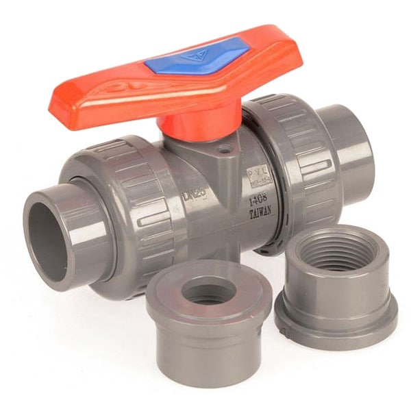 1" Socket CPVC Ball Valve Union