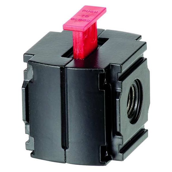 Lockout Valve, 3/8 In, 95 CFM, 250 PSI