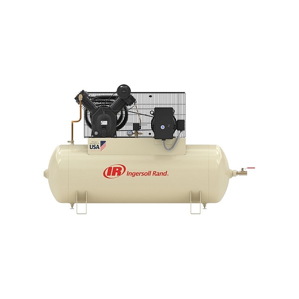 Electric Air Compressor, 15 hp, 2 Stage