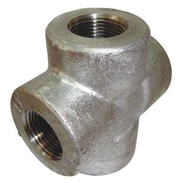 2" FNPT Galvanized Cross