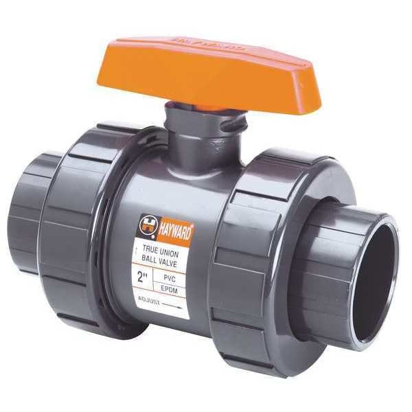 Ball Valve, True Union, 1/2", CPVC/FPM, Full Port, S/T