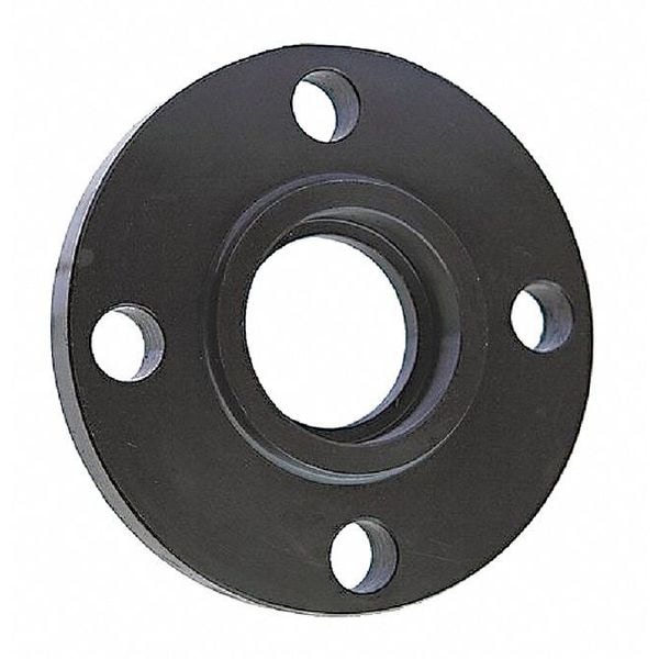 Flange Socket Weld Flange, 8" Pipe, Welded, Black Steel, Class 150