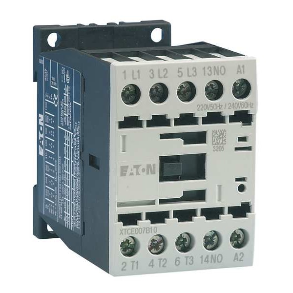 IEC Magnetic Contactor, 1NO, 380V AC, 3 P, Non-Reversing, Screw