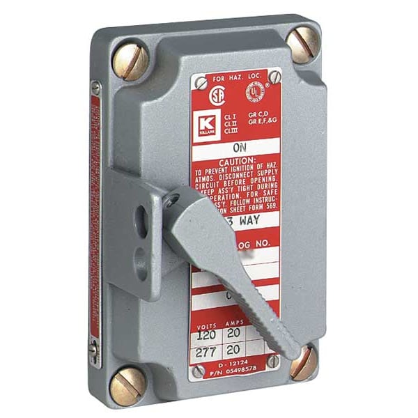 Motor Starter Cover Switch Assy, 20A, 2P