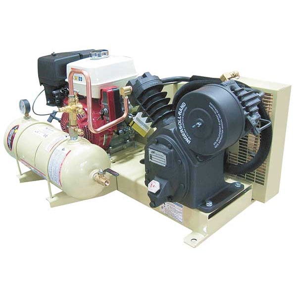 Stationary Air Compressor, 2 Stage, 13 hp