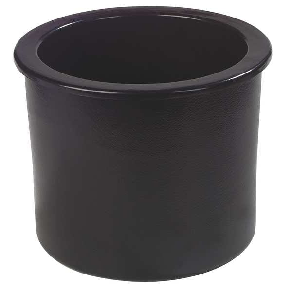 Ice Cream Server w/ Lid, 12 qt., ABS Plastic Black