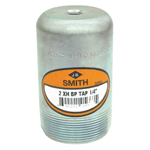Bull Plug Bull Plug, Round Head, 4" Pipe, NPT, Carbon Steel