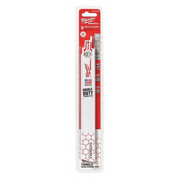 9" 18 TPI The Torch SAWZALL Blades (5 Pk)