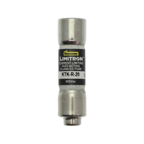 CC Class, Fast-Acting, 20A, 600V AC, Non-Indicating