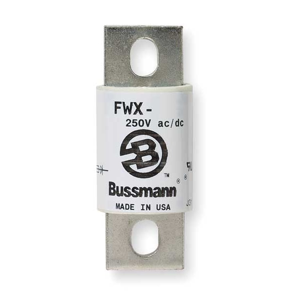 Semiconductor Fuse, 100A, Fast-Acting, 250V AC, Bolt-On