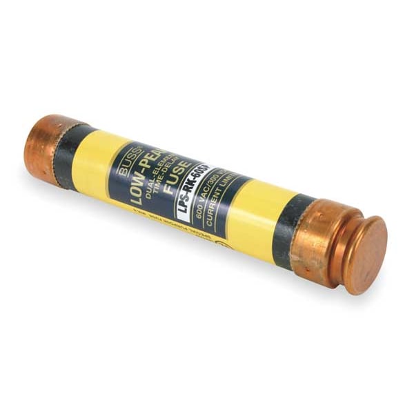 UL Class Fuse, RK1 Class, Time-Delay, 60A, 600V AC, Non-Indicating