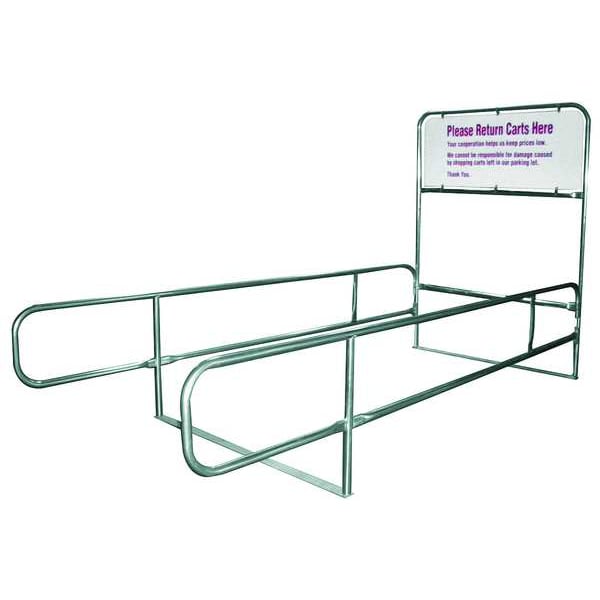 Cart Corral, Double Wide, 168 x 68