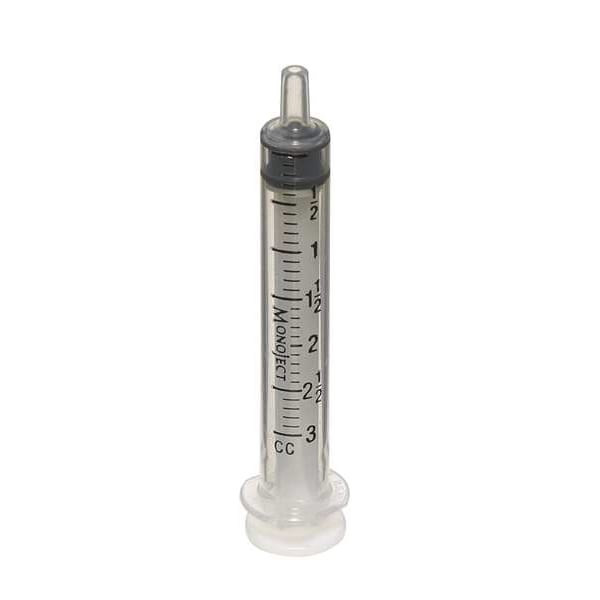 Syringe Regular Luer, PK100