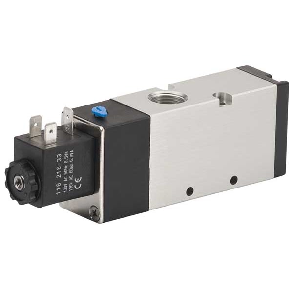 Solenoid Air Control Valve, 1/2 In, 120VAC