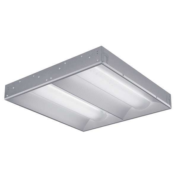 Recessed Troffer, 2 ft L, 4262 lm, 37W