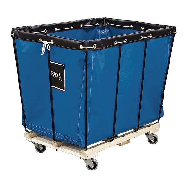 Knock Down, 18 Bu, Blue, Wood Base