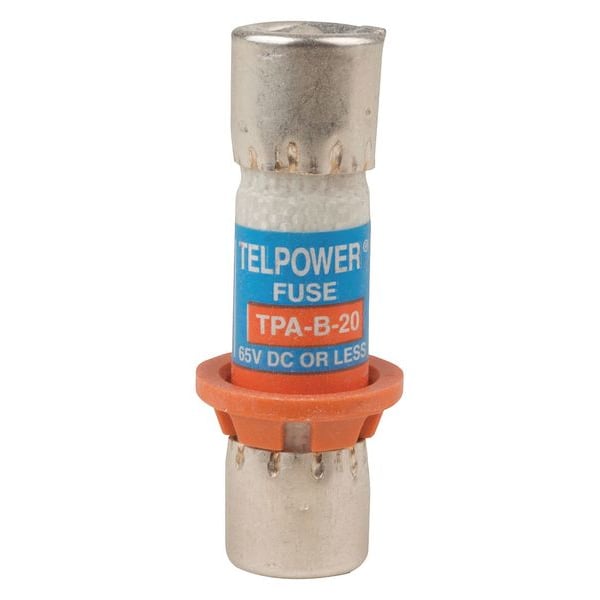 Telecom Protection Fuse, 20A, Fast-Acting, Not Rated, Cylindrical