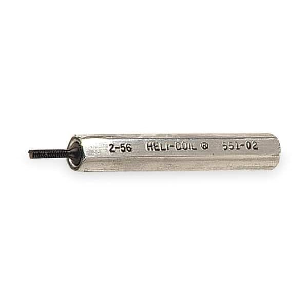 Threaded Mandrel, Steel, 2-56