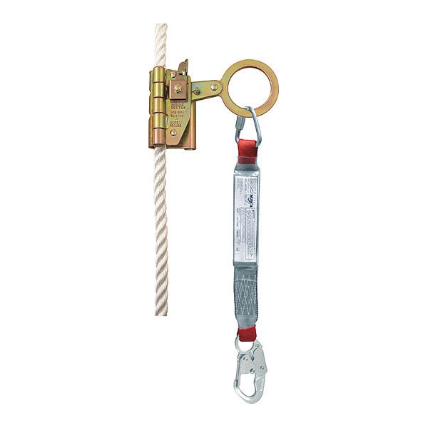 Rope Grab with Lanyard, For Rope Size 5/8"