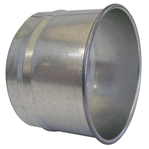6" x 4" Round Duct Hose Adapter, 22 ga.