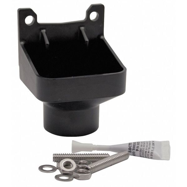 Air Gap Drain Kit, 1/2 to1 In, ABS Plastic