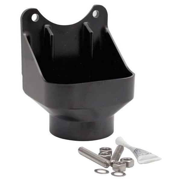 Air Gap Drain Kit, 2 In, NPT, ABS Plastic