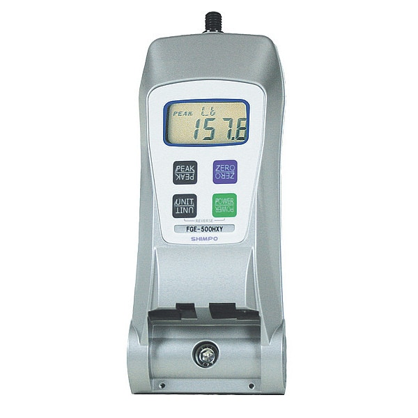 Digital Force Gauge, 500 lb., 4 Digit LCD