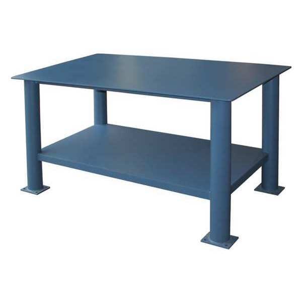 Fixed Work Table Add-On, Steel, 48"W, 30"D