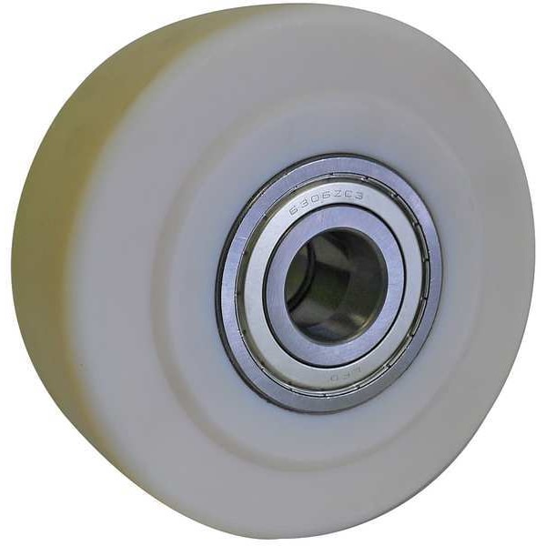 Caster Wheel, Cast Nylon, 5 in., 4400 lb.