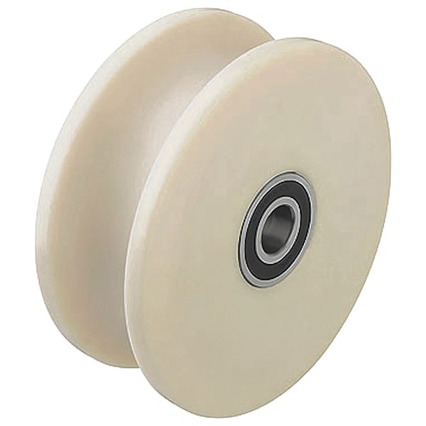 Caster Wheel, Cast Nyln, 10 in., 11,000 lb