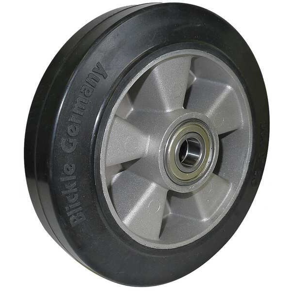 Caster Wheel, Rubber, 10 in., 1430 lb.