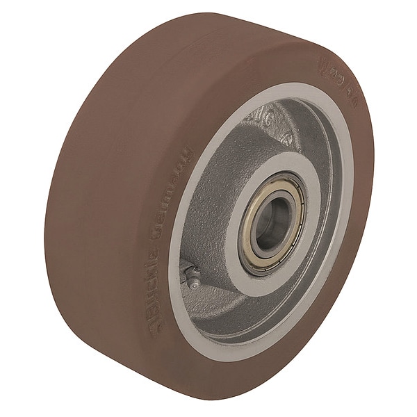 Caster Wheel, Polyurethane, 5 in., 1540 lb.