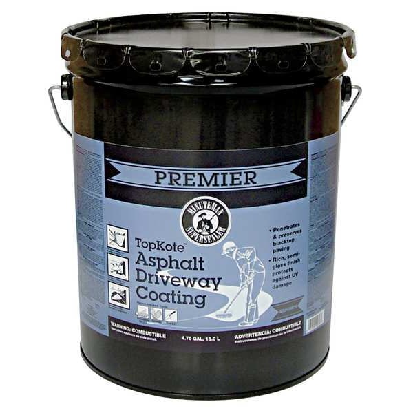 4.75 gal. Asphalt Sealer, Flat Finish, Black, Water Base